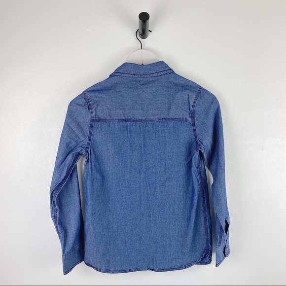 7 For All Mankind Button Down Long Sleeve Shirt - Picture 8 of 9